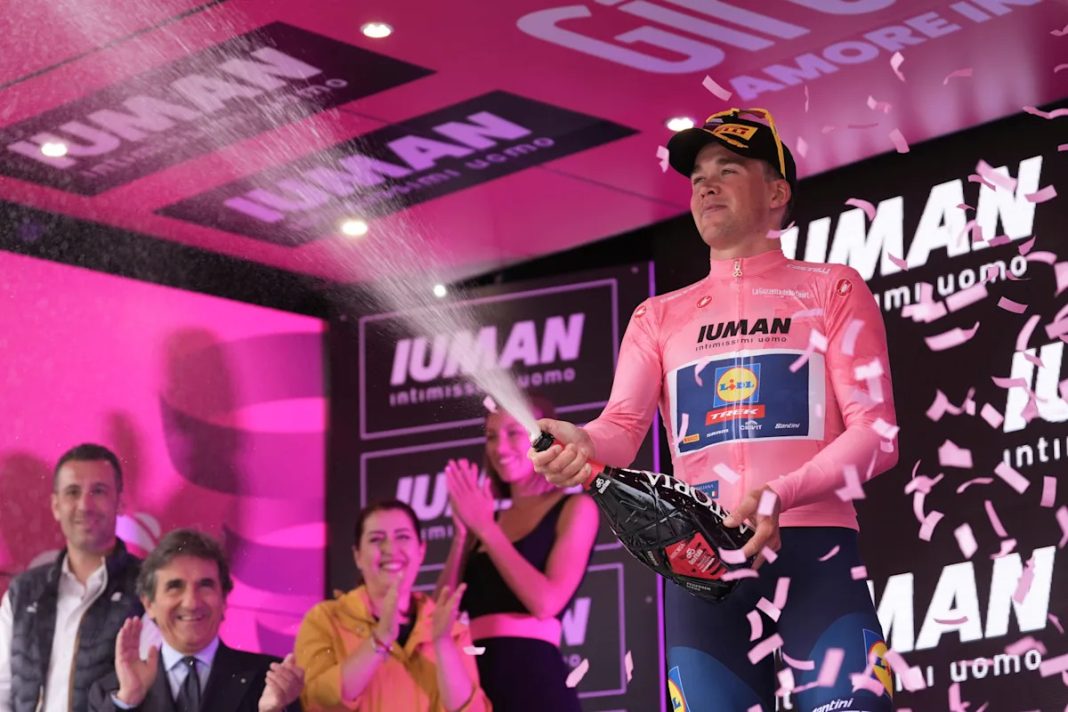 Pedersen Triumphs in Giro d'Italia Stage One, Captures Iconic Pink Jersey