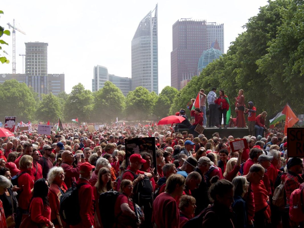 Public Uprising Demands Dutch Government Response to Gaza Crisis