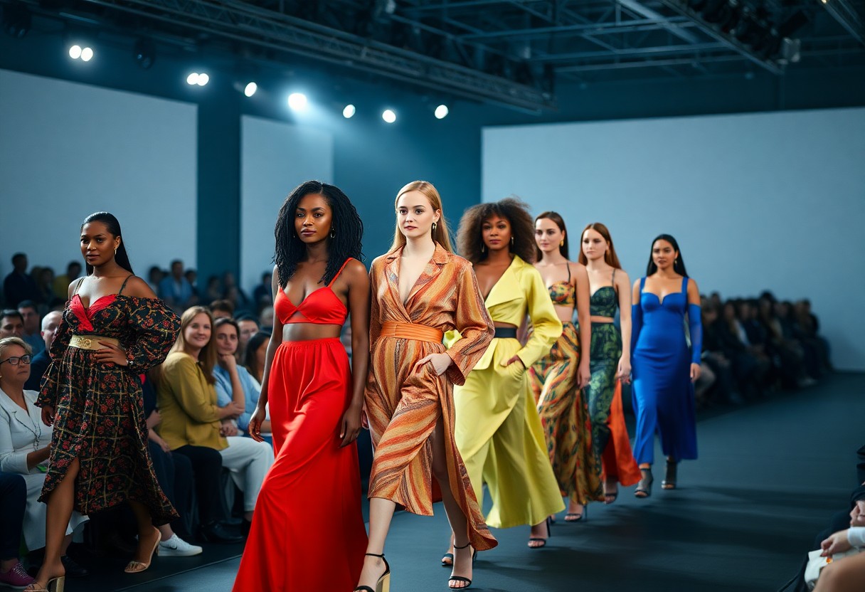 lustrous ramp walks a models path to stardom